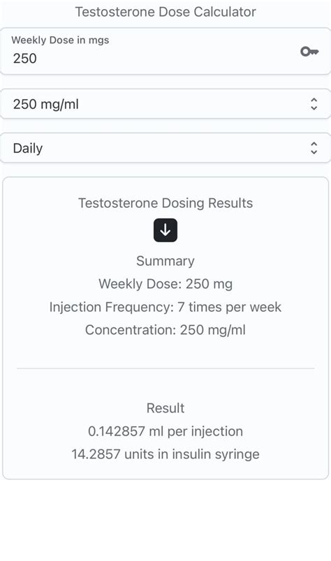 1000mg of test a week results|TRT and Testosterone Dosage Calculator .